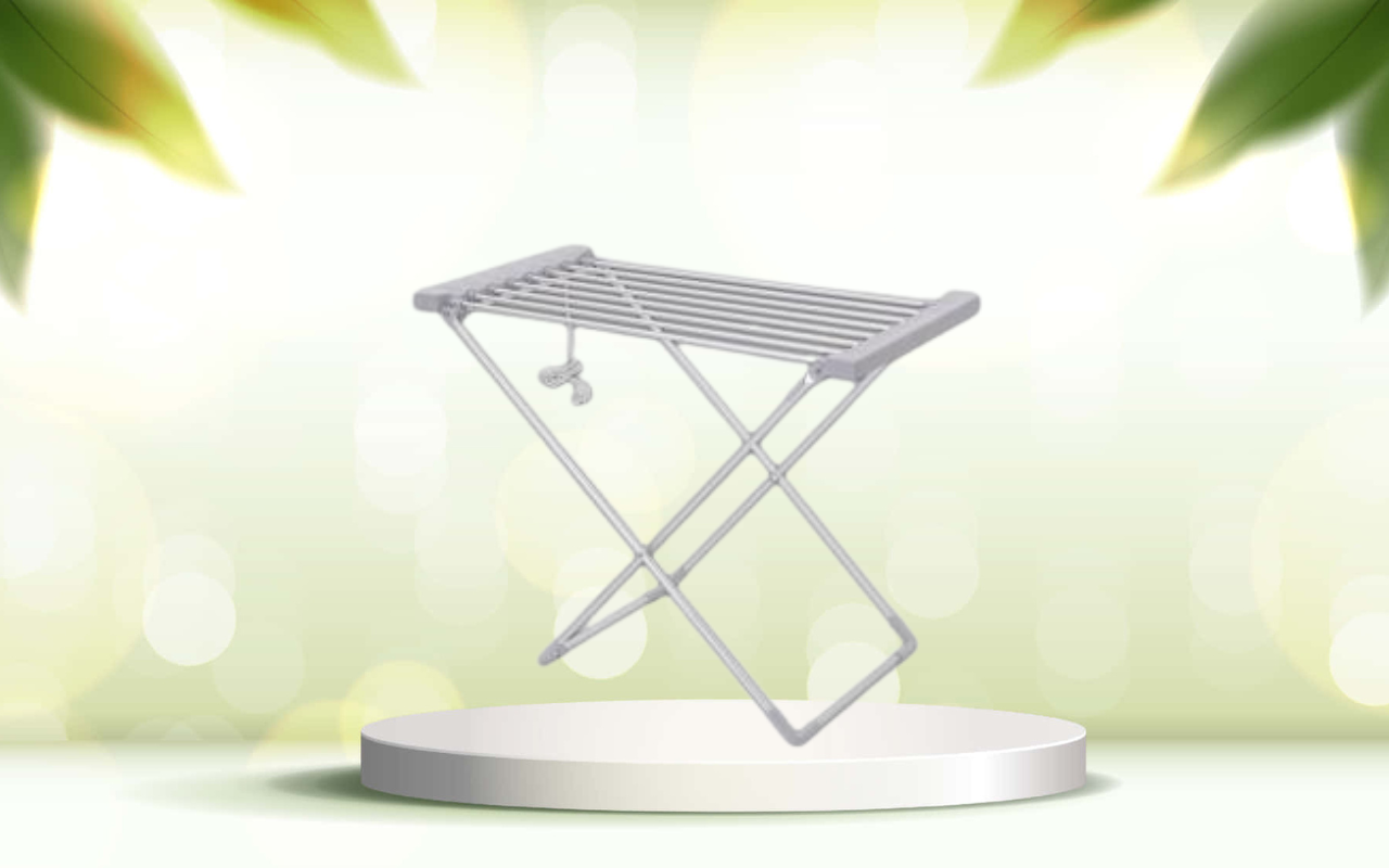 Stendino elettrico per l’inverno: asciuga velocemente il bucato in casa, provalo ora