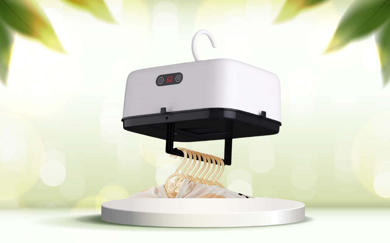 Asciugatrice portatile: asciuga i tuoi capi ovunque, risparmia spazio e tempo