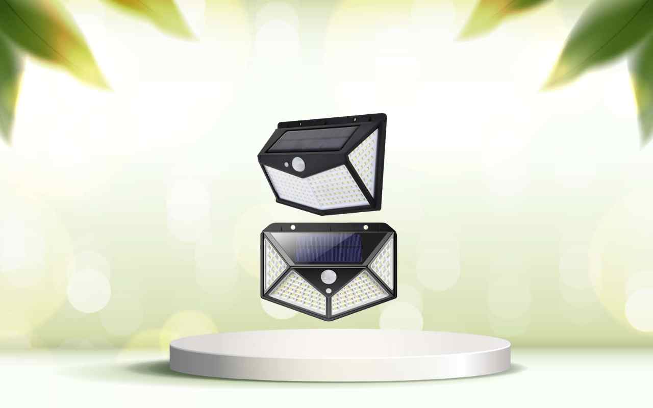 Illumina i tuoi spazi esterni con Solar Power 100 LED: sicurezza ed efficienza solare