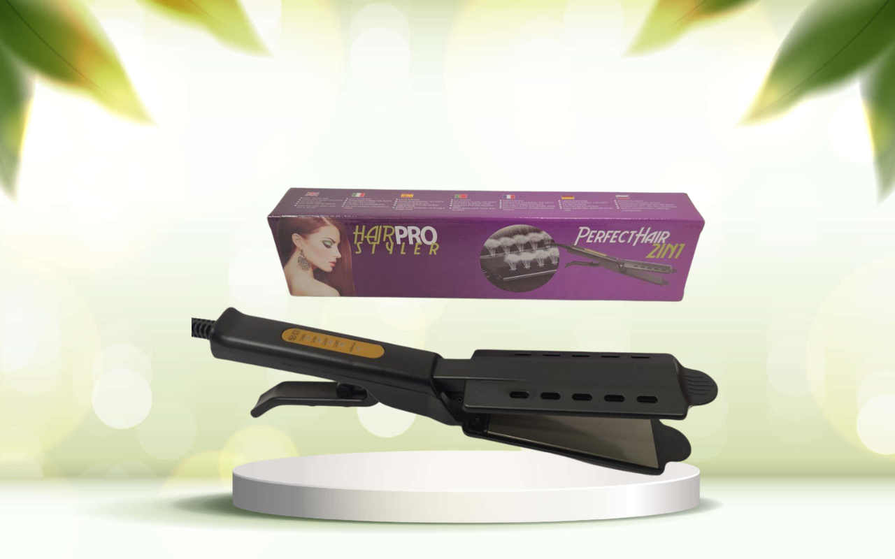 Scopri hair pro style 2 in 1: asciuga e liscia i capelli in una sola passata
